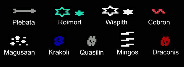 Nine spells at their command